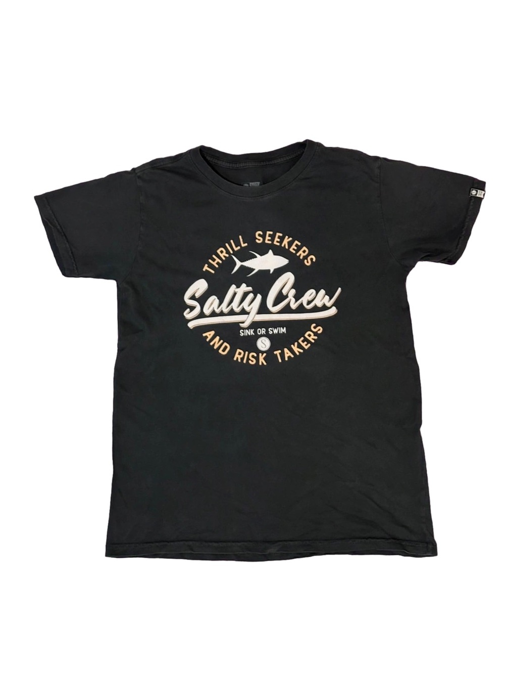 Salty Crew women’s Charcoal Cotton T-shirt